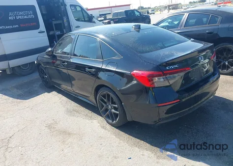 2022 Honda Civic Sport z USA, uszkodzony, nr VIN 2HGFE2F52NH551304